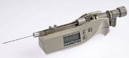 Hamilton 25 μl, Modell 1702 N Digital Spritze, 22s Gauge, 51 mm, point style 3, max. Druck 1000 psig (68.9 bar), max. Temperatur 115°C / 239°F