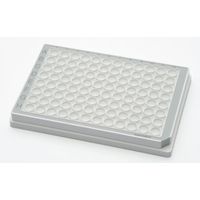 Product Image of Microplate 96/F-PP, weiße Wells, Umrandungsfarbe grau, PCR Clean, 80 Platten (5 x 16 Stück)