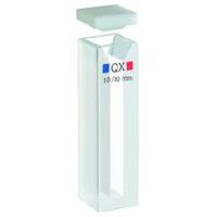 Product Image of Semi-Micro Cell 104-QX, Quarzglass Extended Range, 10 mm, with Lid