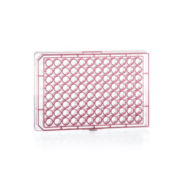 Greiner Bio-One Mikroplatte, 96 Well, PP, U-Boden, rot, 10 x 10 St/Pkg