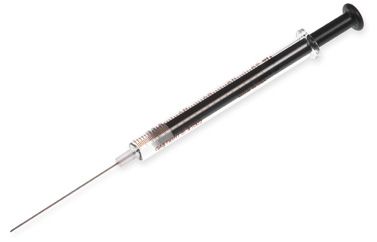Hamilton 2.5 ml, Modell 1002 LTN Spritze, 22 Gauge, 51 mm, point style 5, max. Druck 200 psig (13.8 bar), max. Temperatur 50°C/122°F