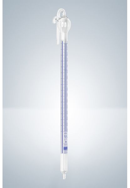 Hirschmann Ersatzbürette für Titrierapparate 50:0,1 ml, Länge 550 mm, rostfrei