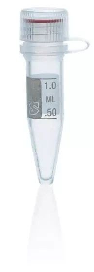 Brand GmbH & Co. KG Reaktionsgefäße, PP, 1,5 ml, transparent, mit anhängendem Schraubdeckel PE, ohne Standring, graduiert, unsteril, 1000 St/Pkg