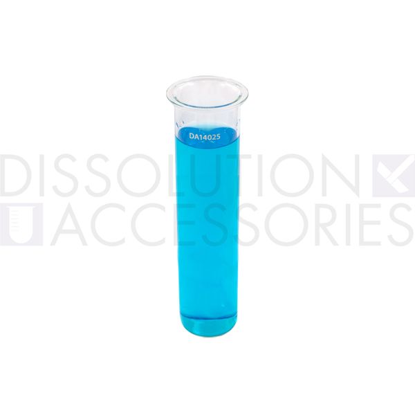 Dissolution Accessories Vessel, Boro 3.3, clear, 200 ml, Flat Bottom, EaseAlign, Agilent
