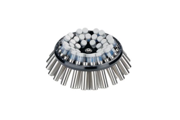 Eppendorf Festwinkelrotor F-35-48-17 & 24 Stahlhülsen und Adaptern, für Zentrifuge 5804/5804 R/5810/5810 R