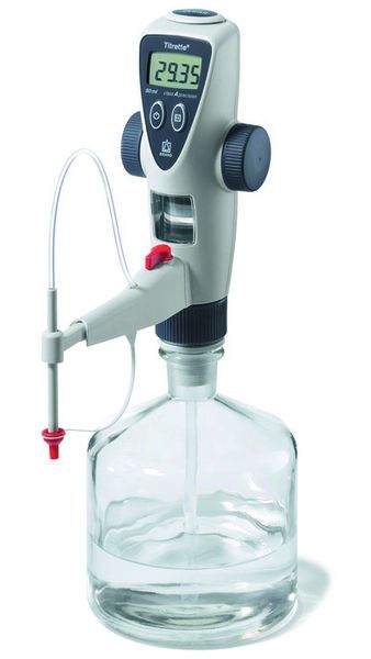 Brand GmbH & Co. KG Flaschenaufsatzbürette Titrette, DE-M, 25 ml, mit RS232 Schnittstelle
