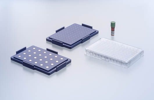 Greiner Bio-One 96 Well Bioprinting Kit: NanoShuttle -PL, Spheroid Drive, Holding Drive, 96 Well Mikroplatten transparent