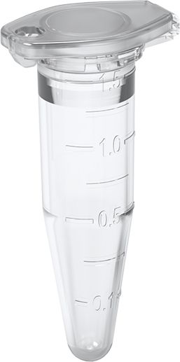 Safety-Cap Microcentrifuge Tubes, PP, ml,natural,  RNase-/DNase-/DNA-/endotox, 1000 pc/PAK