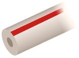 Vici Jour Tubing, PEEK, 1/16'' x 1.00 mm ID, grey striped, 15 m