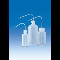 Wash-bottle, PE-LD/PP, GL25, wash-bottle cap, PP, 500 ml, 12 pc/PAK