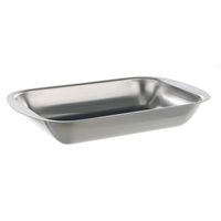 Product Image of Evaporating dish with rim, 18/10 steel, 360x260x50mm