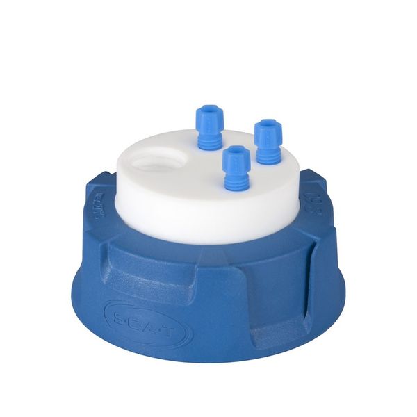 SCAT SafetyWasteCap, V2.0, S60/61, 3x 2.3/3.2 mm OD + connector for exhaust filter
