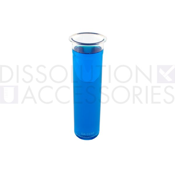 Dissolution Accessories Vessel, Boro 3.3, clear, 200 ml, Flat Bottom, Erweka