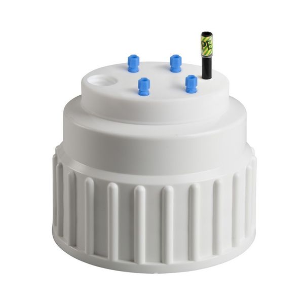 SCAT SafetyWasteCap, B83, 4x 2,3/3,2 mm AD, Erdungsanschluss + Anschluss für Abluftfilter