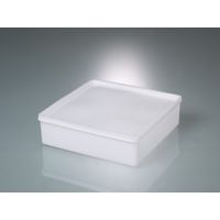 Product Image of All-purpose box square, PE, 2000ml, L:208mm, w/cap