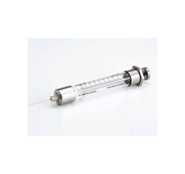 Gas syringe C, 5 mL RN, .029 inch x .012 inch x 2 inch, bevel open end