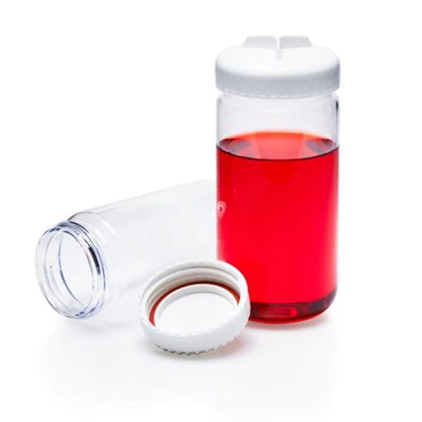 Nalgene Thermo Scientific Zentrifugenflasche/PC, 500 ml transparent, mit PP-Schraubverschluss, 4 St/Pkg, Mindestbestellmenge 6 Pkg