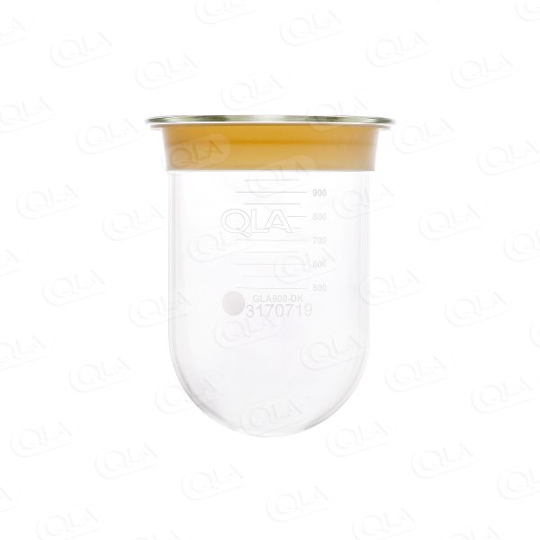 QLA 1000mL Clear Glass Vessel with Acculign Ring for Distek, Serialized