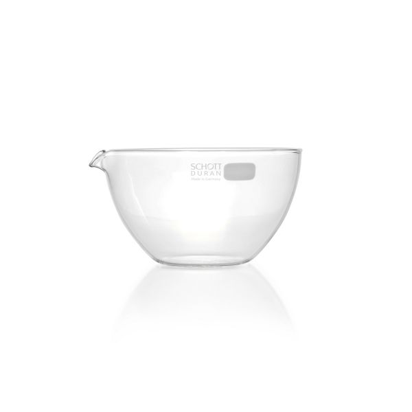 Duran Group Evaporating dish/DURAN, 600 ml, D.xH. 140x80 mm, with spout, 10 pc/PAK