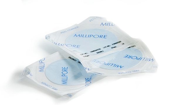 Millipore S-Pak Filters 1.2μm 47mm white gridded sterile, 600/pk