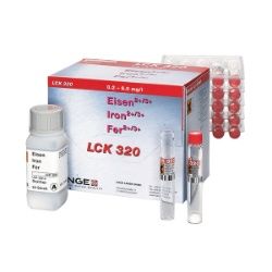Hach Lange Iron (II/III), LCK cuvette test, 24/PAK, MR 0.2 - 6.0 mg/l