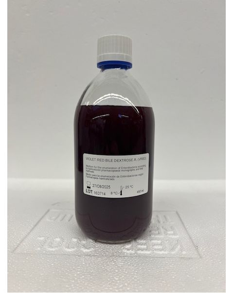 Avantor VRBD agar in bottles, 450 ml, 10 pc/PAK