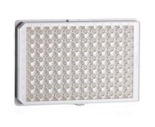 Greiner Bio-One Microplate, 96 well, PS, half area, white, high binding, sterile, 4 x 10 pc/PAK