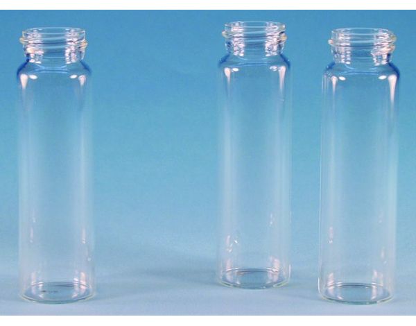 Supelco Vials, Schraubverschluss, Klarglas (nur Vial), Vol. 40 mL, Klarglas Vial, Gewinde 24-400, 100/PAK