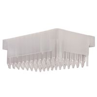 Product Image of RSA-Pro X Inserts, in Racks, includes 96, Clear, 1 ml Glass Low Volume Precision Inserts with wide Conical Points in plastic racks, U-2D Brand, 12 pc/PAK