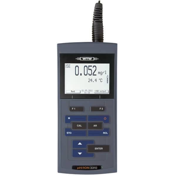 WTW pH/ION 3310 Tragbares pH/ISE Messgerät