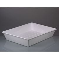 Product Image of Laboratory tray, PP white, in. LxW 500x700 mm, 39l