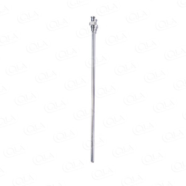 QLA 4.75 inch (120mm) Straight 1/8 inch (3.2mm) OD 316 SS Cannula & PTFE sleeve for full flow/QLA inch01 inch style filters