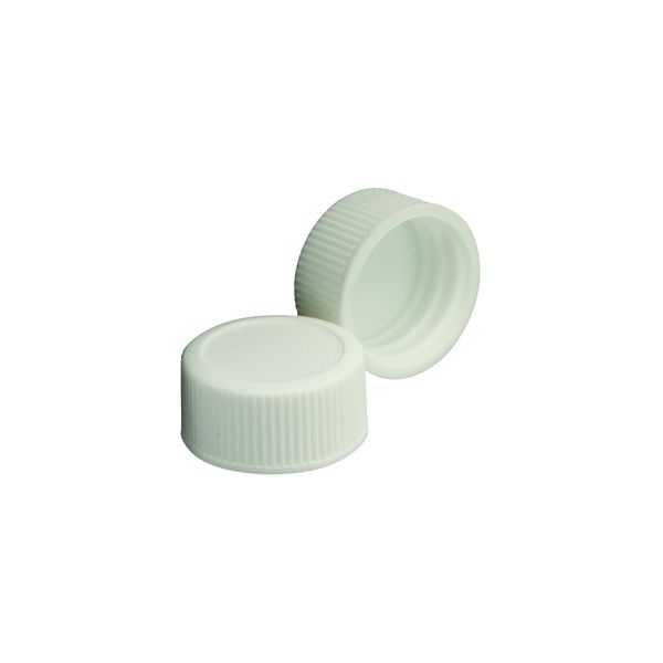 DWK Wheaton Schraubkappe, PP, weiß, für Diagnoseflaschen, Glas, Größe 20-400, 300 St/Pkg
