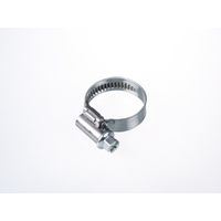 Product Image of Worm-threaded hose clip, SS 1.4016, Ø 16-27 mm, 10 pc/PAK