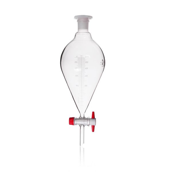 Duran Group DURAN Scheidetrichter, konische Form mit PTFE-Küken, mit NS, 1000 ml