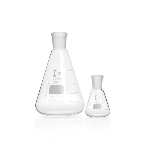 Duran Group DURAN Erlenmeyer flask, NS 19/26, 50 ml, 10 pc/PAK