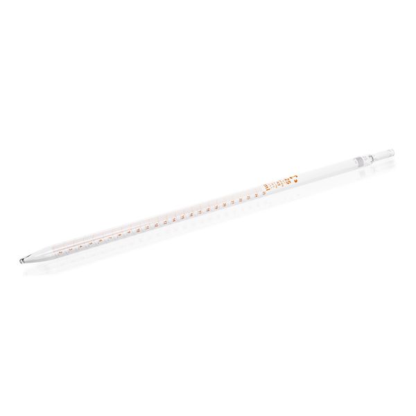 Duran Group AR -Glas Messpipette, konformitätsbescheinigt, braun bedruckt, Type 2, Kl. AS, mit Chargenzertifikat, 25 ml, 6 St/Pkg, Type 2: Vollablauf,