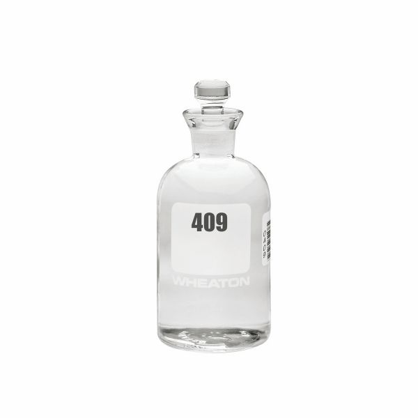 DWK Wheaton BOD bottle, 300ml, ''Robotic'' stopper, numbered from 409-432, 69 x 165 mm, 24 pc/PAK