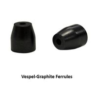 Product Image of 1/4'' GC Ferrule, no-hole, 85% Vespel / 15% Graphite, 10 pc/PAK