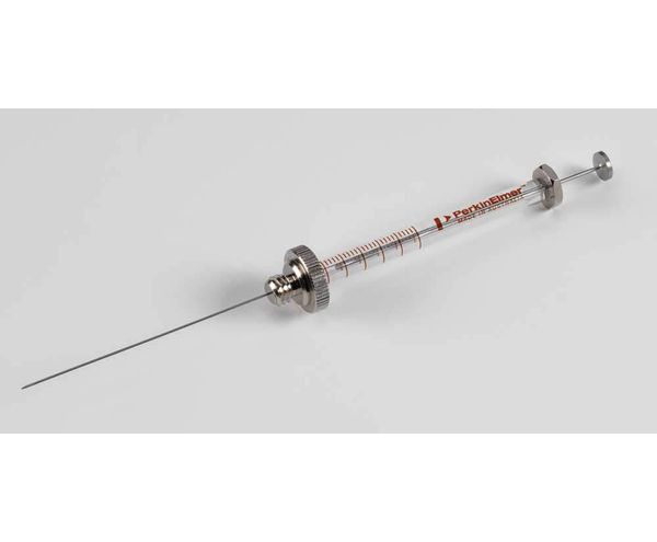 PerkinElmer AutoSystem Autosampler-Spritze, Metallkolben in Zylinderform, Volumen: 50μl, AD: 0,63