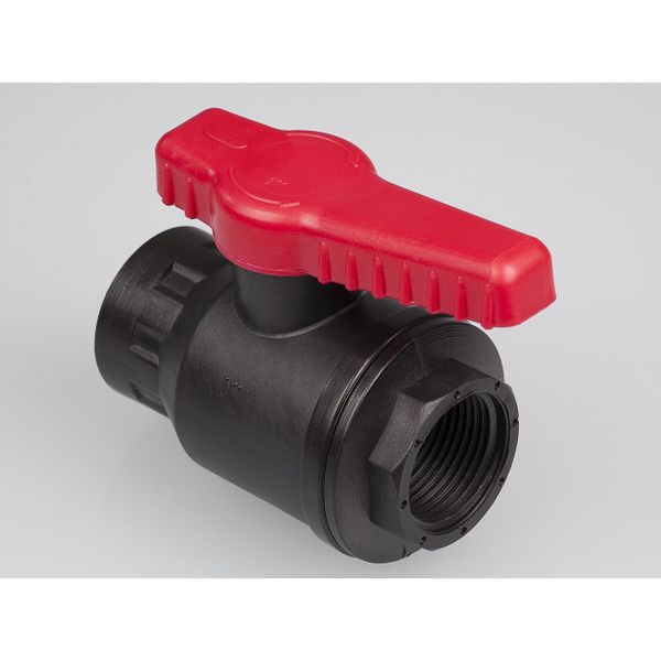 Bürkle Fass - Kugelhahn PP, 1'' innen - 1'' innen, NW 25 mm, alte Artikelnr. 8550-1