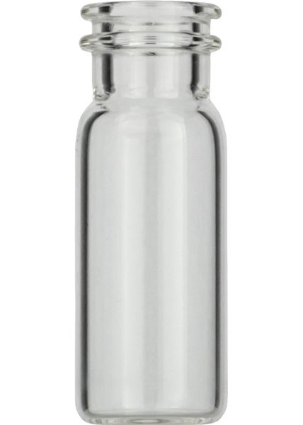 Macherey-Nagel Vial-Kit: 1.5mL Snap Ring Vial N11, 11.6x32mm clear, flat bottom, wide opening (702714), ND11 PE snap ring cap, transparent Silicone 