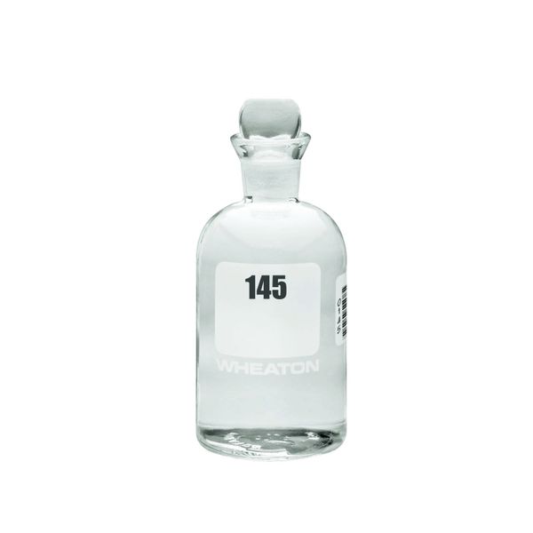 DWK Wheaton BOD bottle, 300ml, ''Pennyhead'' stopper, numbered from 145-168, 69 x 165 mm, 24 pc/PAK