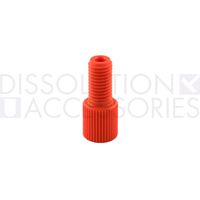 Product Image of Fitting, 1/4-28 x 1/16'' Nut, Red, 10 pc/PAK