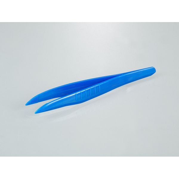 Bürkle Einmalpinzette, spitz, 130 mm, blau, PS, steril, 100 St/Pkg