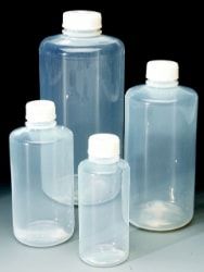 Nalgene Thermo Scientific Flasche, niedriger Partikelgehalt, FEP 500 ml, mit Schraubverschluss ETFE, 4 St/Pkg