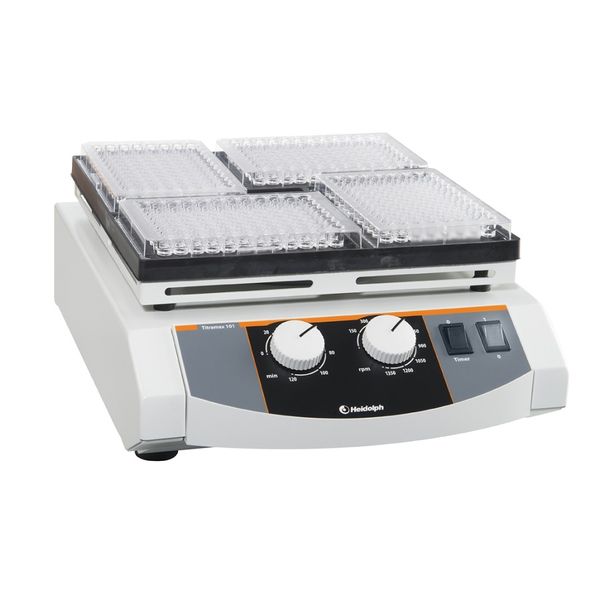 Heidolph Schüttel-/Mischgerät Titramax 101 für max. 4 Mikrotiterplatten, Orbit 3,0mm