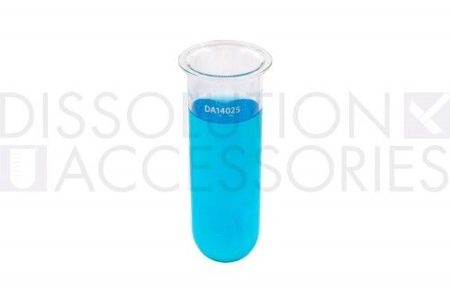 Dissolution Accessories Gefäß, Boro 3.3, klar, 150 ml, Hanson Vision