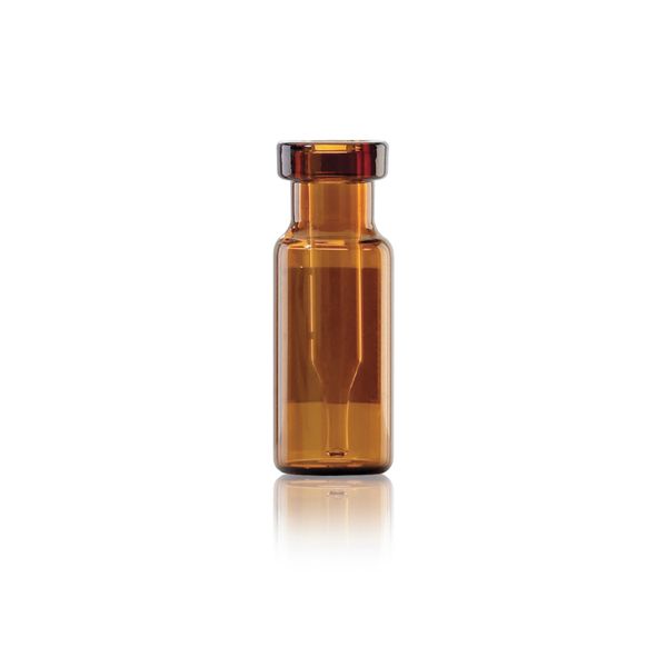 DWK Wheaton LVI vial 0.3ml, brown, micro insert fused to vial, 100 pc/PAK