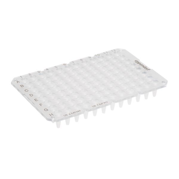 Eppendorf twin.tec PCR Plate 96, un-skirted, low profile, clear, divisible, 20 pcs.